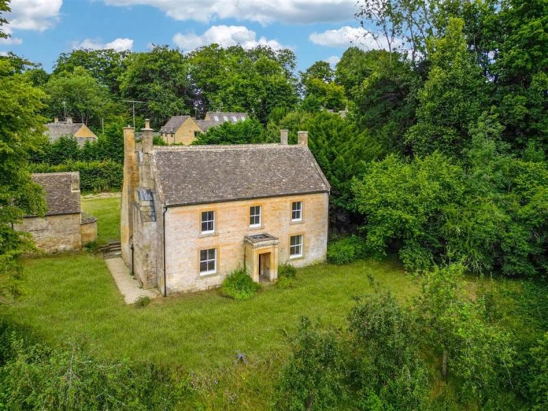 Wells Head Farmhouse - Rear of Property (drone sho